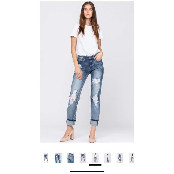 Judy Blue Denim - JUDY BLUES 26 Skinny Jeans Destroyed